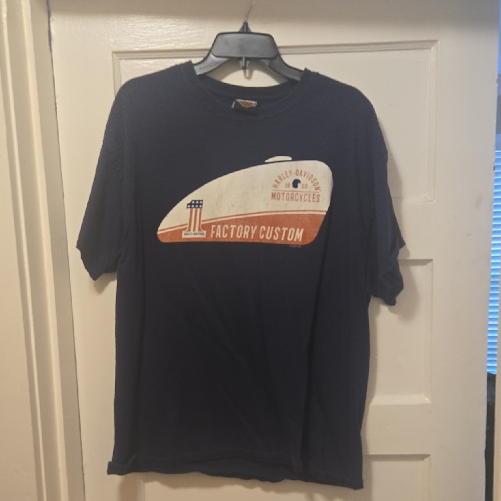 Harley-Davidson Dark Blue Factory Custom Tee